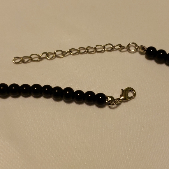 Vintage Crystal & Beaded Statement Necklace - Picture 3 of 3